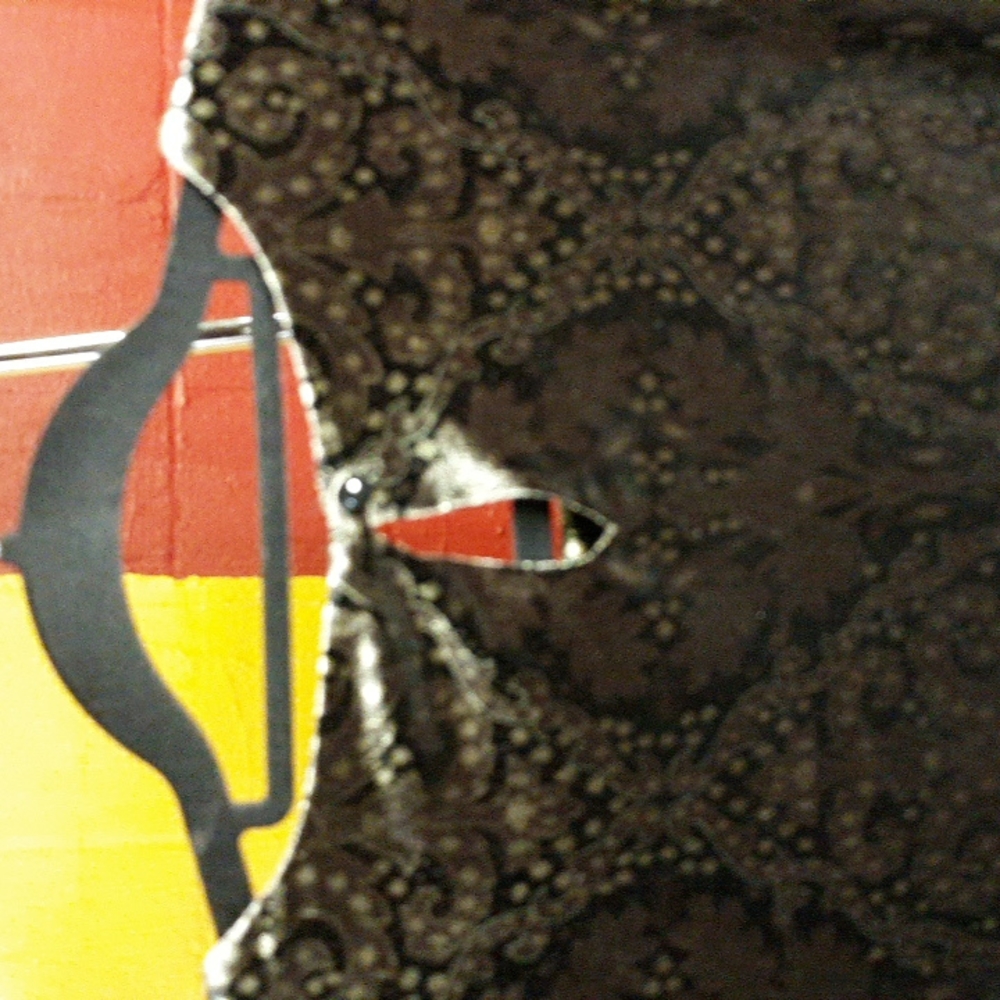 Sag Harbor Woman long sleeve shell, black and gray (#40) - Picture 6 of 7